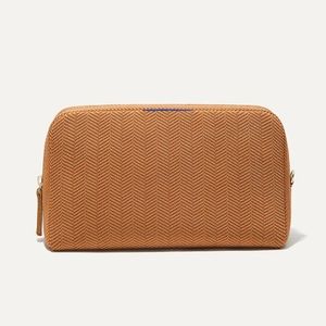 🆕 Rothy’s The Universal Pouch - Amber Herringbone